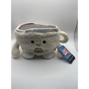 Bum Bumz Friends Jazwares Central Perk Coffee Cup Mug Plush Stuffed New w Tags